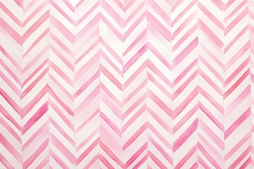 watercolor pink and white herringbone pattern wallpaper
