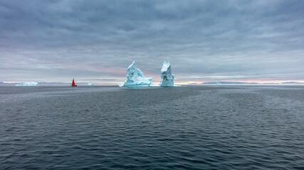 Midnight Sun in Greenland