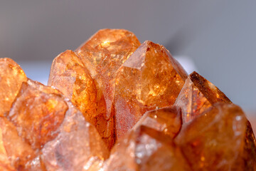 Orange Citrine Raw Crystal 