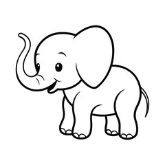 baby elephant cartoon