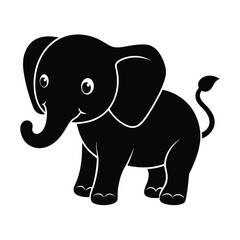 elephant cartoon illustration