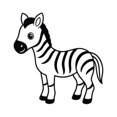 zebra vector illustration