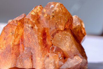 Orange Citrine Raw Crystal 