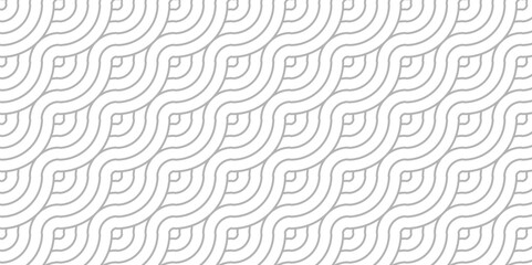Overlapping Pattern with Transform Effect. Abstract Pattern wave lines gray spiral fabric vector white background. seamless fabric geomatics overlapping create retro line backdrop pattern.	
