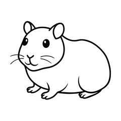 illustration of a cartoon rat