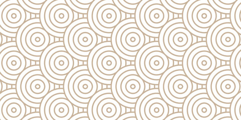 Overlapping Pattern with Transform Effect. Abstract Pattern wave lines wood color spiral fabric vector white background. seamless fabric geomatics overlapping create retro line backdrop pattern.	
