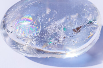 Clear Sphere Raw Crystal 