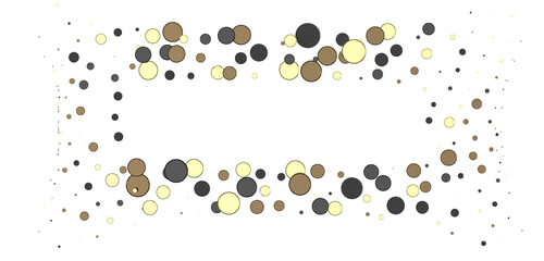 Radiant Revelry: Dynamic 3D Illustration of a Radiating gold Confetti Celebration