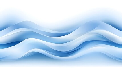 Fototapeta premium Abstract Blue Wave Pattern Background Design