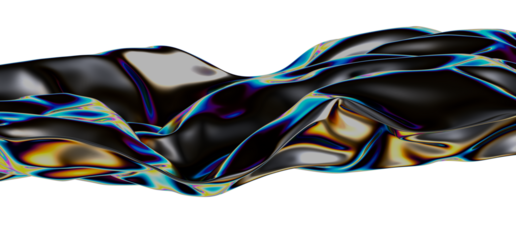 Ethereal Holographic Dreamscape: Immerse Yourself in a Transcendent 3D Holographic Display