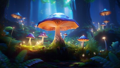 Mushroom Wallpaper ,Fantasy Wallpaper