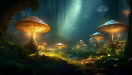 Mushroom Wallpaper ,Fantasy Wallpaper