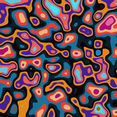 COLORFUL TEMPLATE ABSTRACT PAPER CUT PATTERN DESIGN FLAT COLOR FOR WALLPAPER BACKGROUND ELEMENT VECTOR 