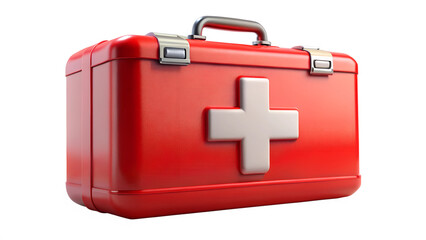 Obraz premium first aid kit isolated