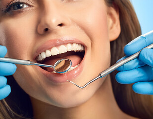 Wizyta kontrolna u dentysty stomatologa