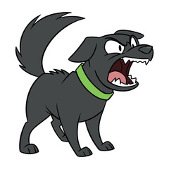 Cute dog cartoon 