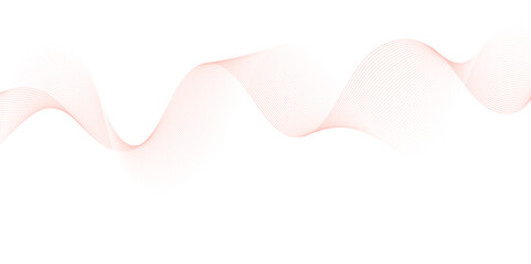 pink wave curve lines banner background design. Abstract soft wave lines dynamic flowing pink light isolated background. Vector Illustration of the pink pattern of lines. Black stripes on white .