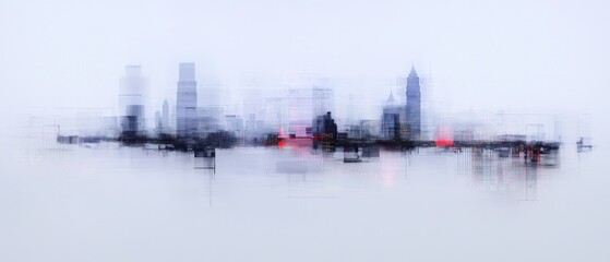 Vibrant urban skyline of southeast asian megacities with forex data and cultural motifs abstract art digital environment