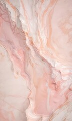 Fototapeta premium Pastel marble background with soft hues of pink and peach, pastel, quiet, subtle
