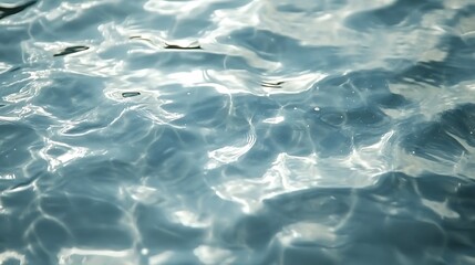 Obraz premium Gently Rippling Water Surface Reflecting Light