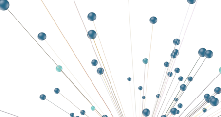 Abstract network of physical devices on the Internet using a network connection