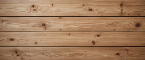 Fototapeta premium A warm wooden plank background with visible natural grain and a slightly weathered texture, perfect for a rustic aesthetic.