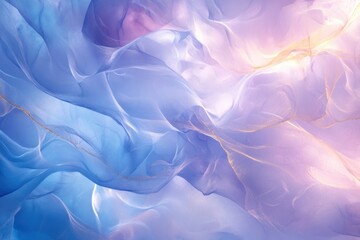 Obraz premium Abstract background in alcohol ink style. Lilac and blue tones