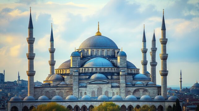 Majestic Sultan Ahmed Mosque: Istanbul's Architectural Gem
