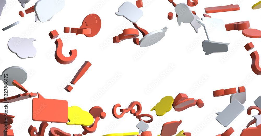 Poster hand holding using mobile phone with email icon on screen. concept of business communication