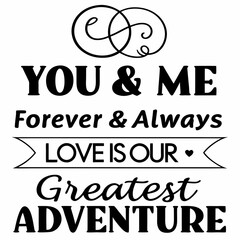 valentine day typography design