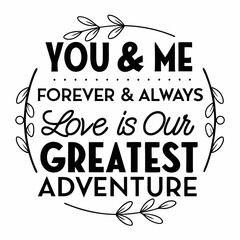 valentine day typography design