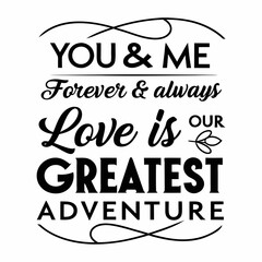 valentine day typography design