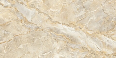 Fototapeta premium Elegant Neutral Marble Texture Background with Copy Space - Right Side