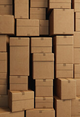 Boxes. Delivery service. Generative AI