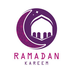Ramadan Kareem - Elegant Islamic Logo Design