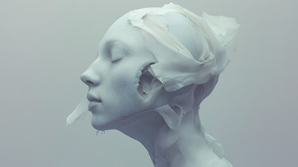 fabric face.