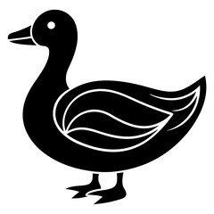 illustration of a duck