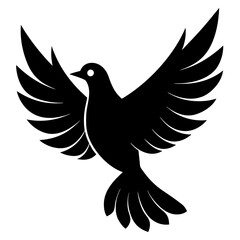 dove with wings
