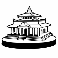 illustration of a building