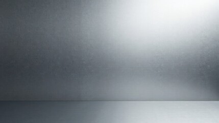 Studio Backdrop Subtle Light on a Brushed Metal Surface, Ideal for Product Displays and Minimalist Designs