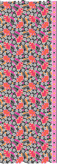 Beautiful Flower Design Pattern, Flower Background, Wallpaper, Fabric Print