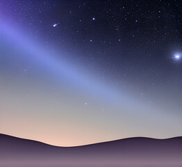 Fototapeta premium Milky Way near Purros Space stars background. Universe star pattern with blazing stars. Night sky galaxy.generative ai