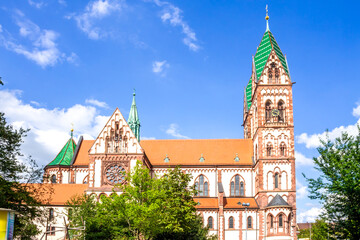 Obraz premium Herz Jesu Kirche, Freiburg im Breisgau, Deutschland 