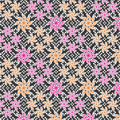 Beautiful Flower Design Pattern, Flower Background, Wallpaper, Fabric Print