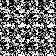 Beautiful Flower Design Pattern, Flower Background, Wallpaper, Fabric Print