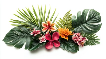 Vivid Tropical Floral Arrangement