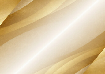 黄金の曲線 - 流れるような美しさの背景模様
