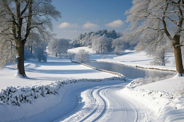 British Winter Landscape