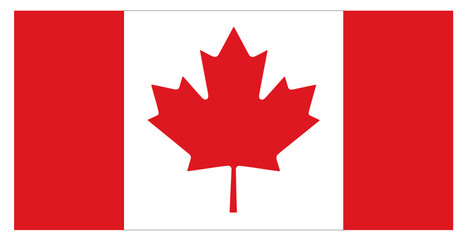 Canada National Flag with Measurement