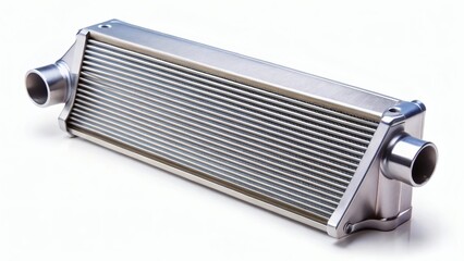Fototapeta premium Aluminum Intercooler for Automotive Applications